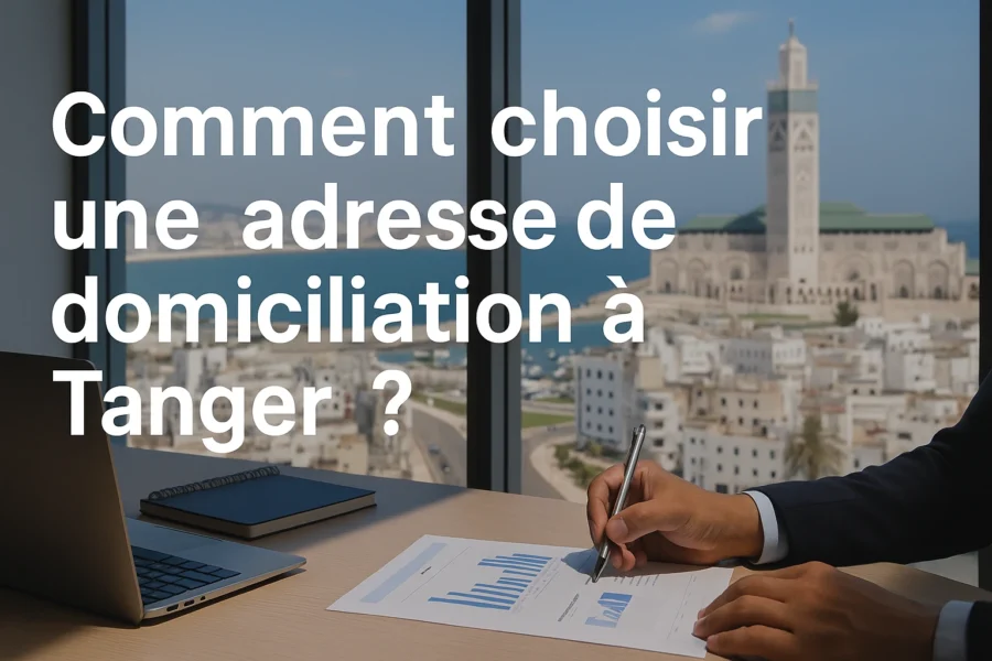 Comment choisir une adresse de domiciliation à Tanger